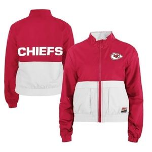 NWT - Women’s New Era Kansas City Chiefs Jacket - Large as seen on Taylor Swift!